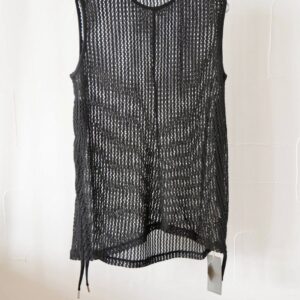 38.　Anna Kerry / アンナケリー  （No.2725902)Hole Sleeveless Tops/black  Size38