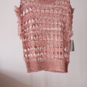 57.　PRIORITY /プライオリティ メッシュトップス （P52030SW）col.2 レッド系