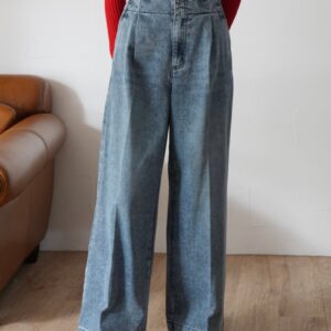 288. 　passione パシオーネ ワイドデニムパンツ　 (46610)